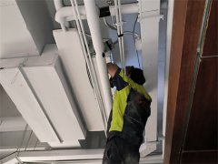 <b>保障飯店衛生健康，永安昌盛針對飯店風機盤管清洗操作服務過程</b>